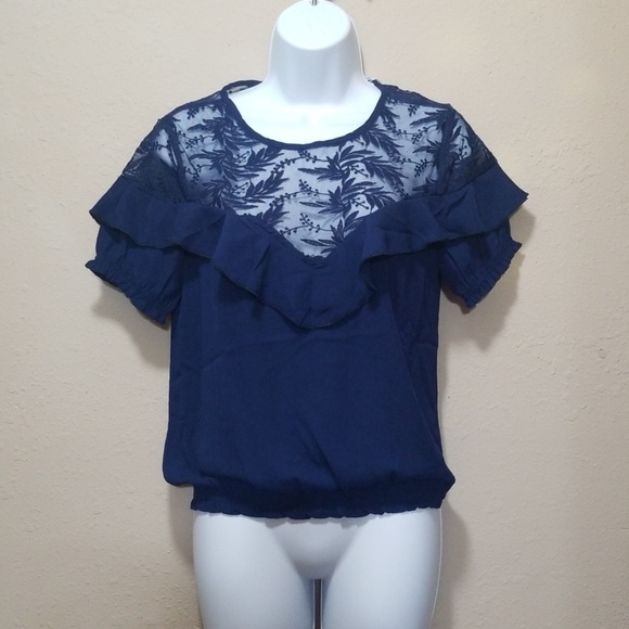 Navy Blue Top - Picture 3 of 3